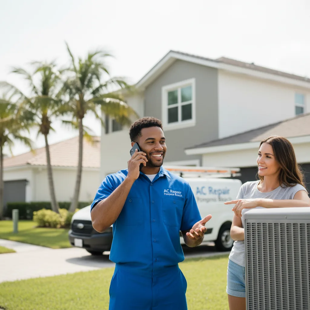 AC Repair Pompano Beach customer support in Lawndale